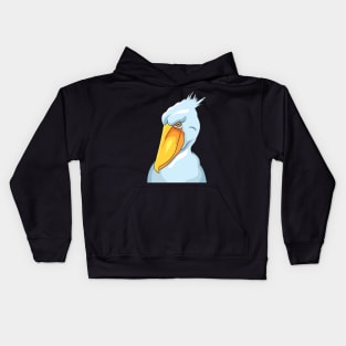 Bird big beak Kids Hoodie